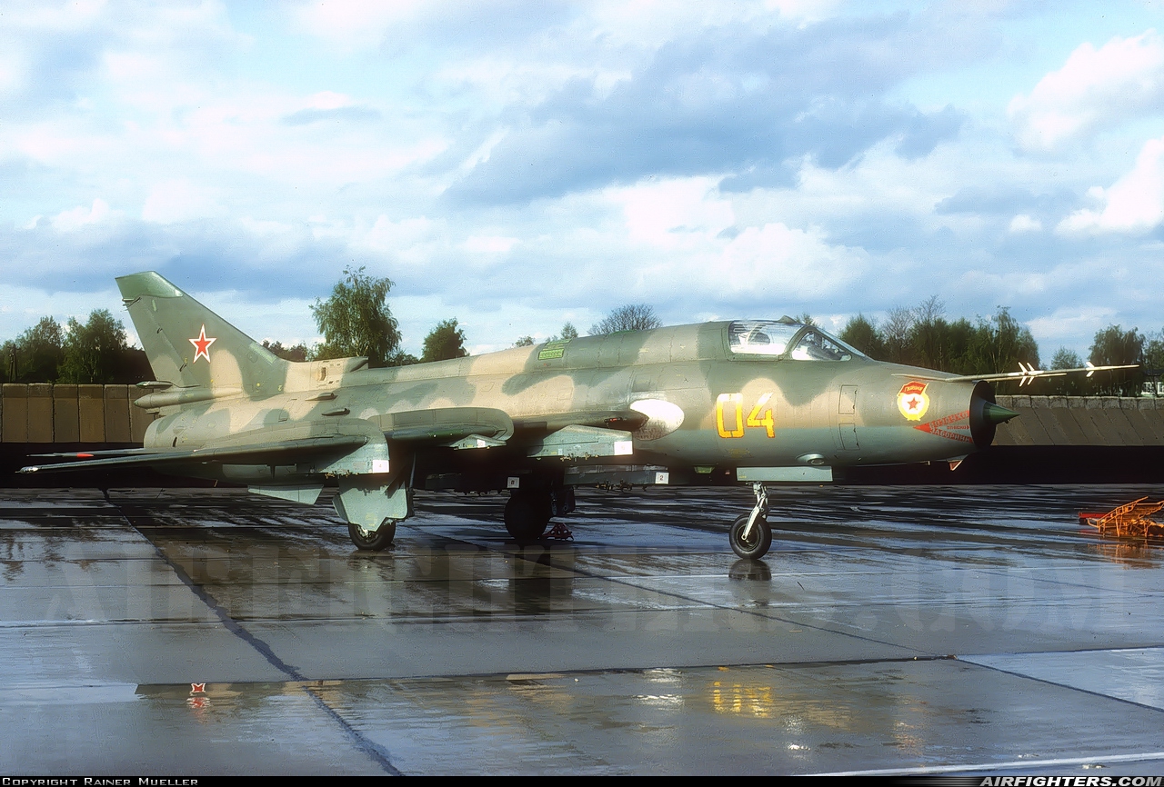 Russia - Air Force Sukhoi Su-17M4 Fitter-K  at Finow (Eberswalde-Finow) (EDAV), Germany