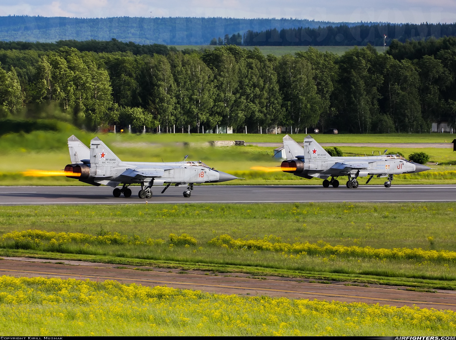 Russia - Air Force Mikoyan-Gurevich MiG-31BM RF-92455 at Withheld, Russia