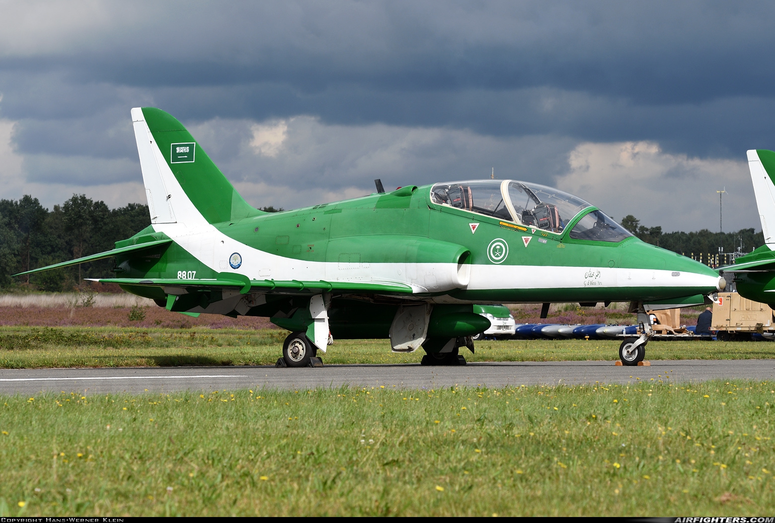 Saudi Arabia - Air Force British Aerospace Hawk Mk.65 8807 at Kleine Brogel (EBBL), Belgium