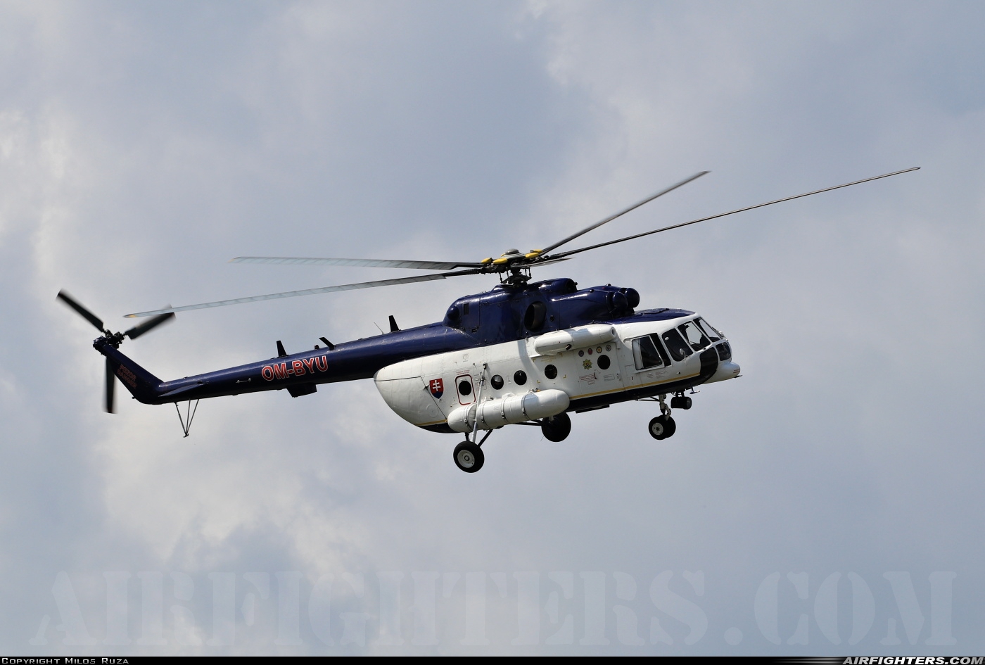 Slovakia - Government Mil Mi-17 OM-BYU at Sliac (LZSL), Slovakia