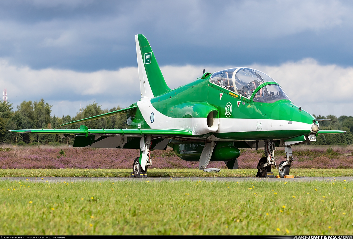 Saudi Arabia - Air Force British Aerospace Hawk Mk.65 8811 at Kleine Brogel (EBBL), Belgium