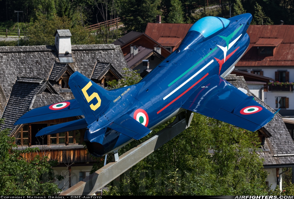 Italy - Air Force Fiat G-91R/1B MM6381 at Off-Airport - Tarvisio, Italy