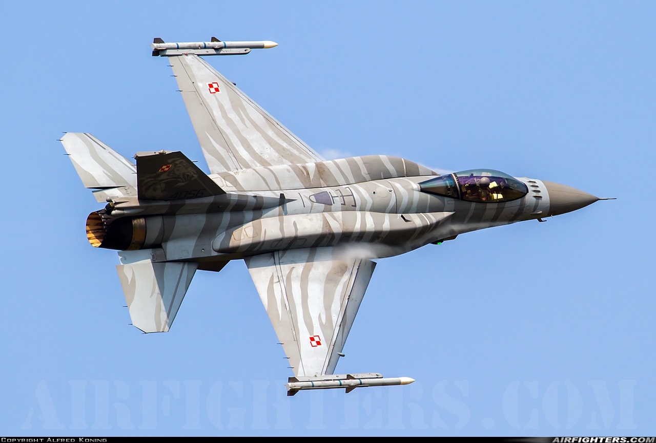 Poland - Air Force General Dynamics F-16C Fighting Falcon 4056 at Radom - Sadkow (EPRA), Poland