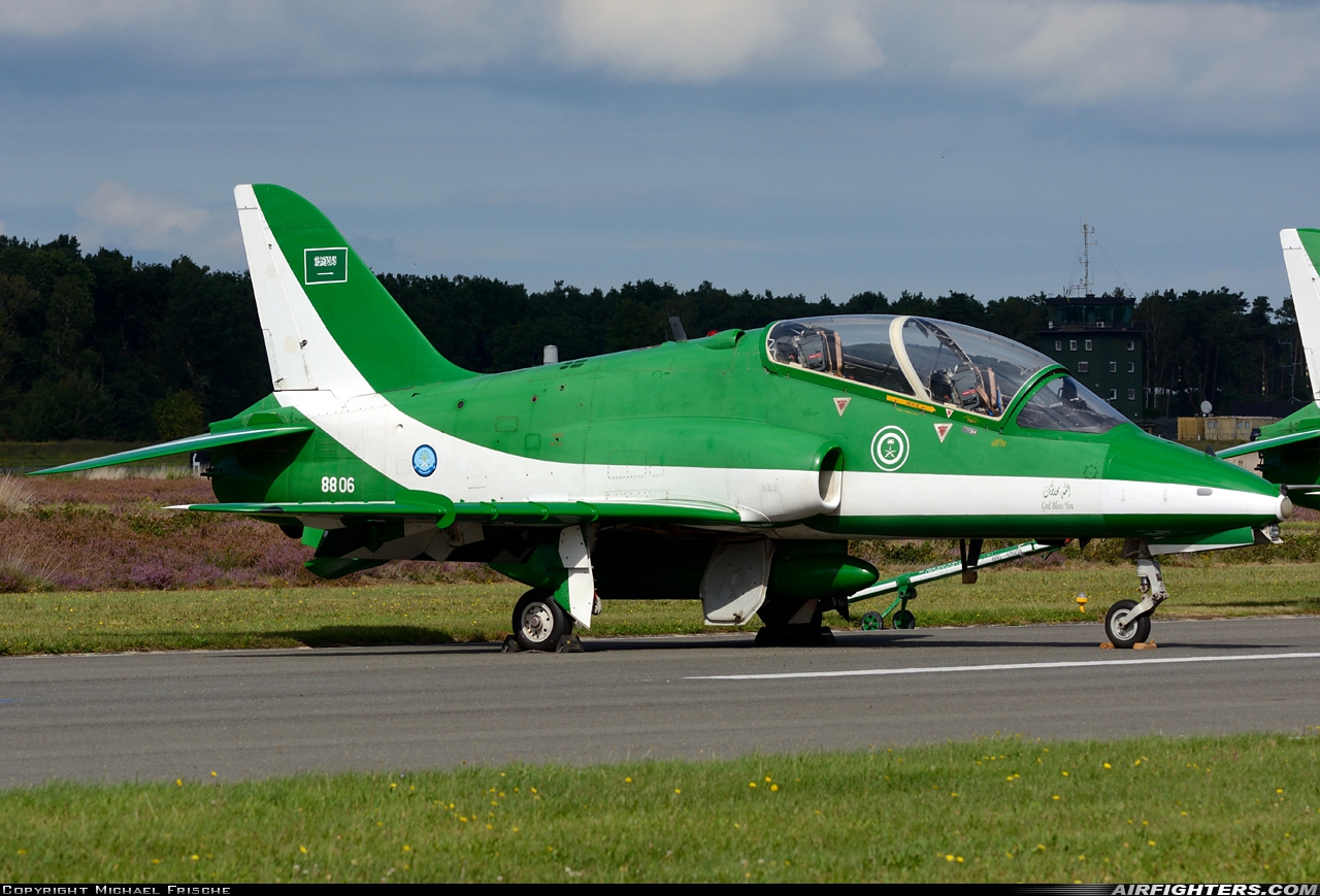 Saudi Arabia - Air Force British Aerospace Hawk Mk.65 8806 at Kleine Brogel (EBBL), Belgium