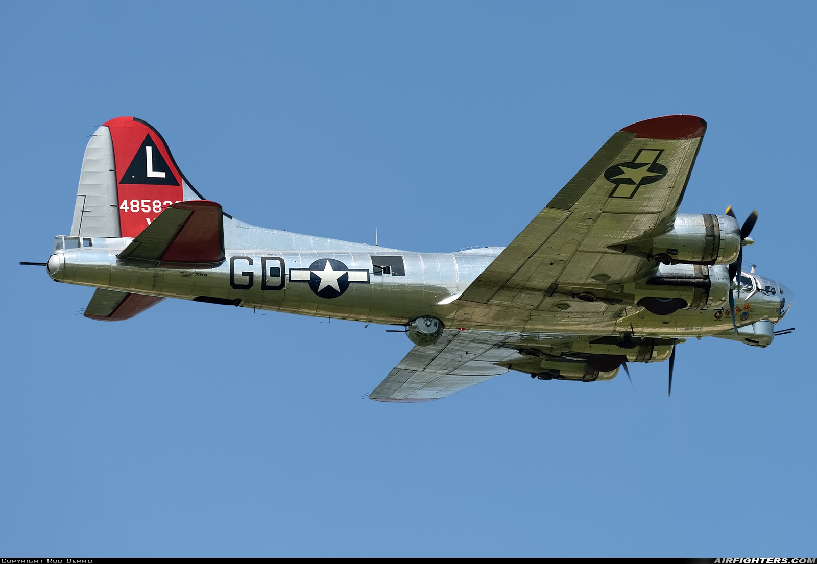 Private - Yankee Air Force Boeing B-17G Flying Fortress (299P) N3193G at Mount Clemens - Selfridge ANGB (MTC / KMTC), USA