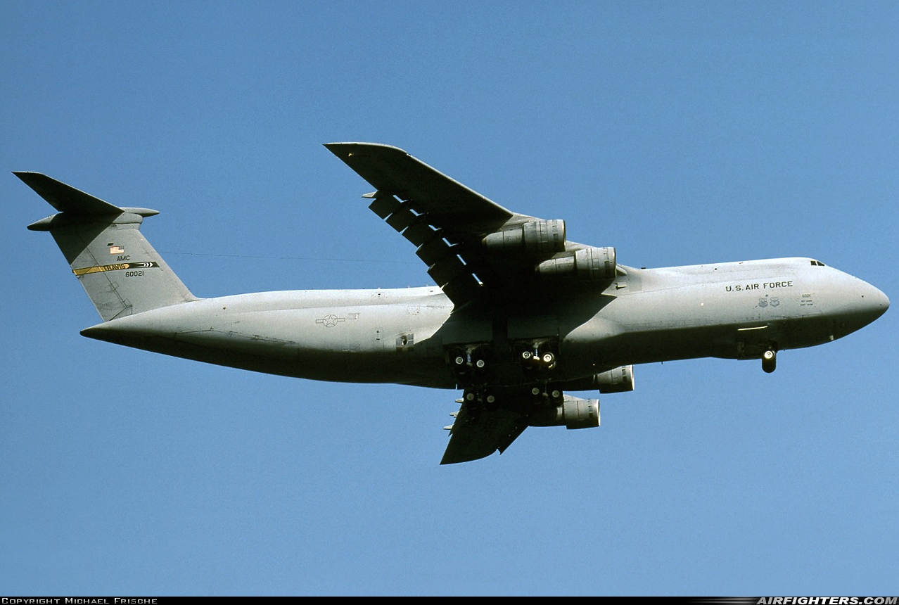 USA - Air Force Lockheed C-5B Galaxy (L-500) 86-0021 at Frankfurt - Main (Rhein-Main AB) (FRA / FRF / EDDF), Germany