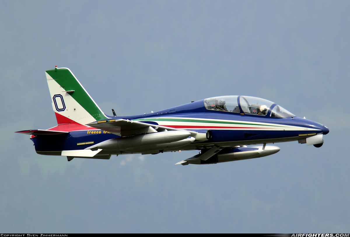 Italy - Air Force Aermacchi MB-339PAN MM55053 at Sion (- Sitten) (SIR / LSGS / LSMS), Switzerland