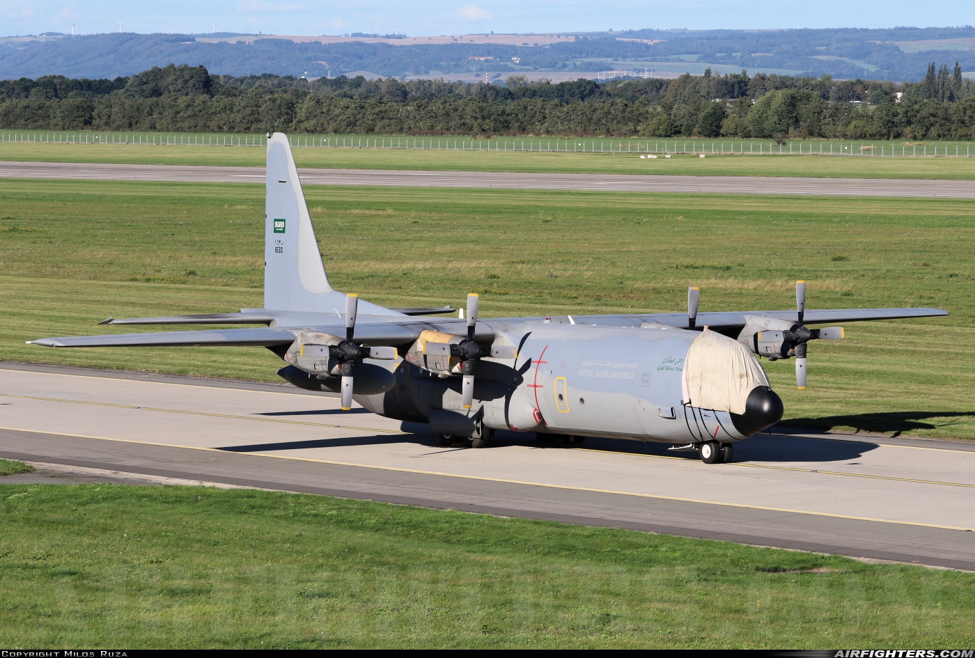 Saudi Arabia - Air Force Lockheed C-130H-30 Hercules (L-382) 1630 at Ostrava - Mosnov (OSR / LKMT), Czech Republic