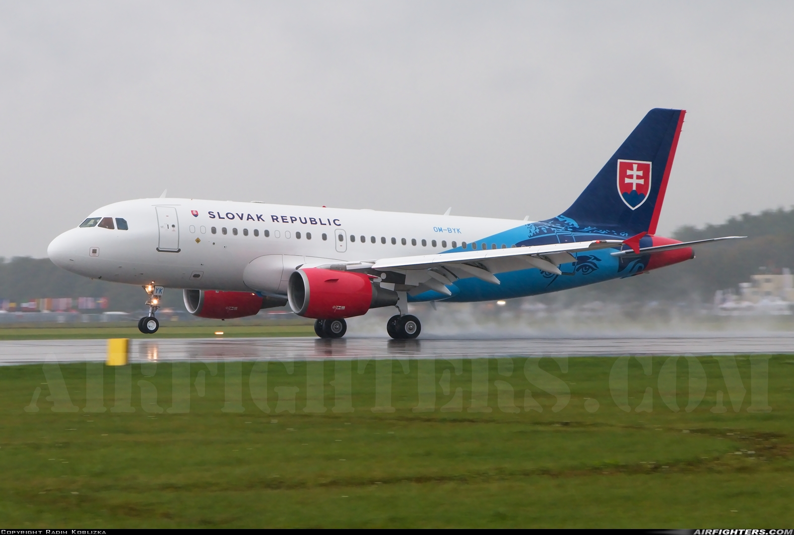 Slovakia - Government Airbus A319-115 CJ OM-BYK at Ostrava - Mosnov (OSR / LKMT), Czech Republic