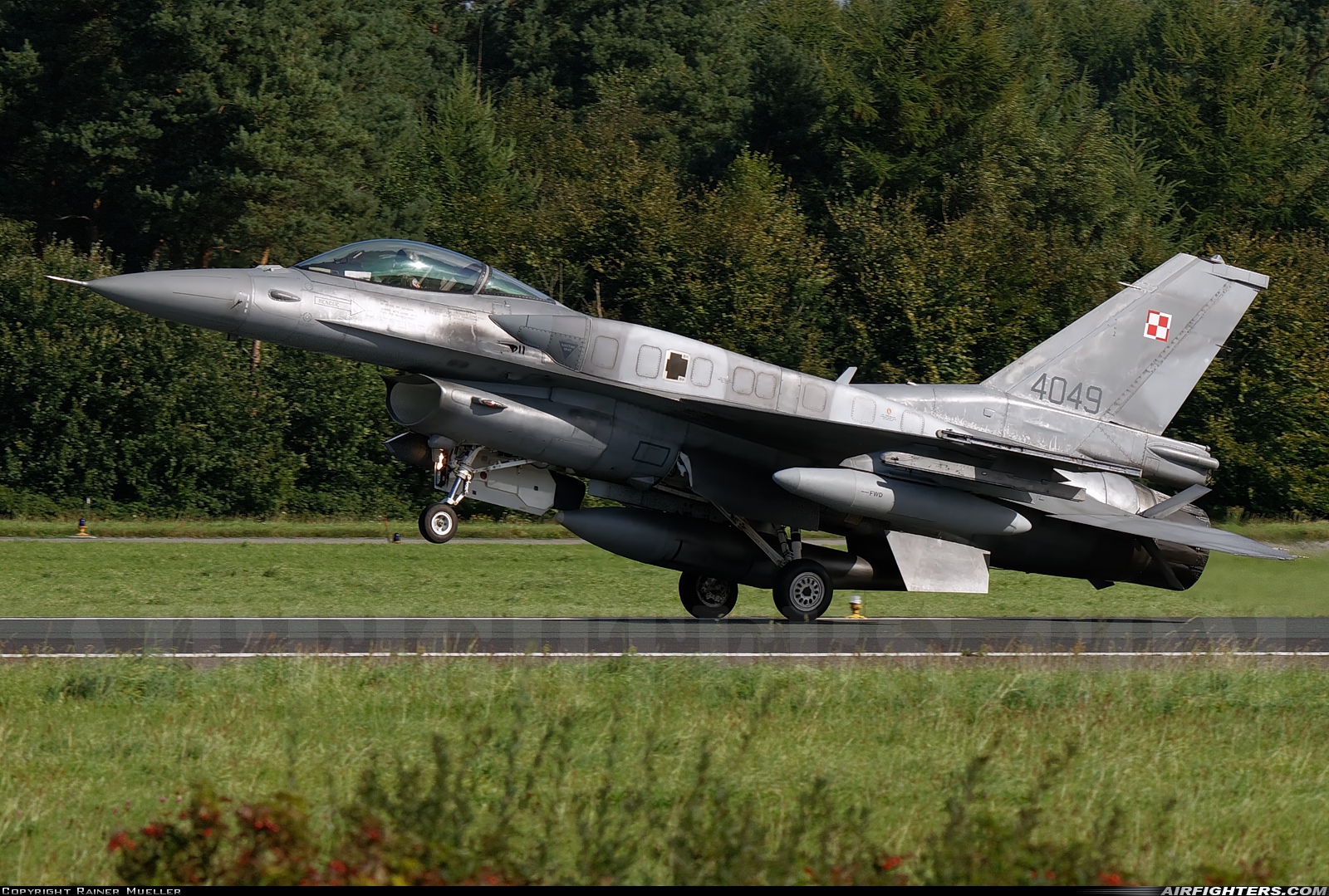 Poland - Air Force General Dynamics F-16C Fighting Falcon 4049 at Wittmundhafen (Wittmund) (ETNT), Germany
