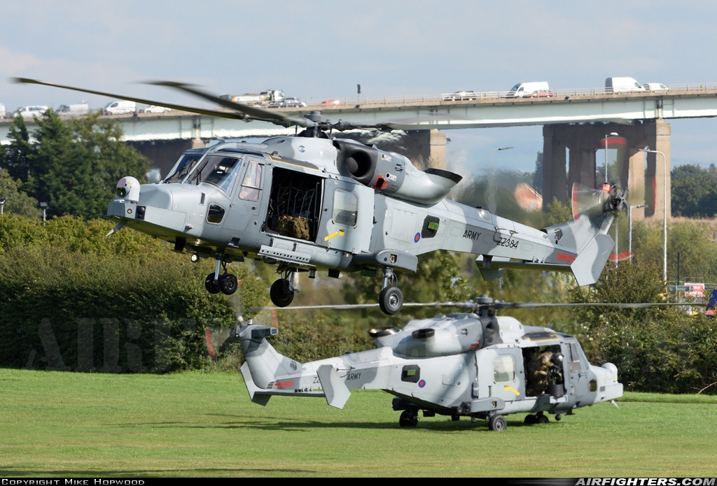 UK - Army AgustaWestland Wildcat AH1 ZZ384 at Manchester - Barton (EGCB), UK