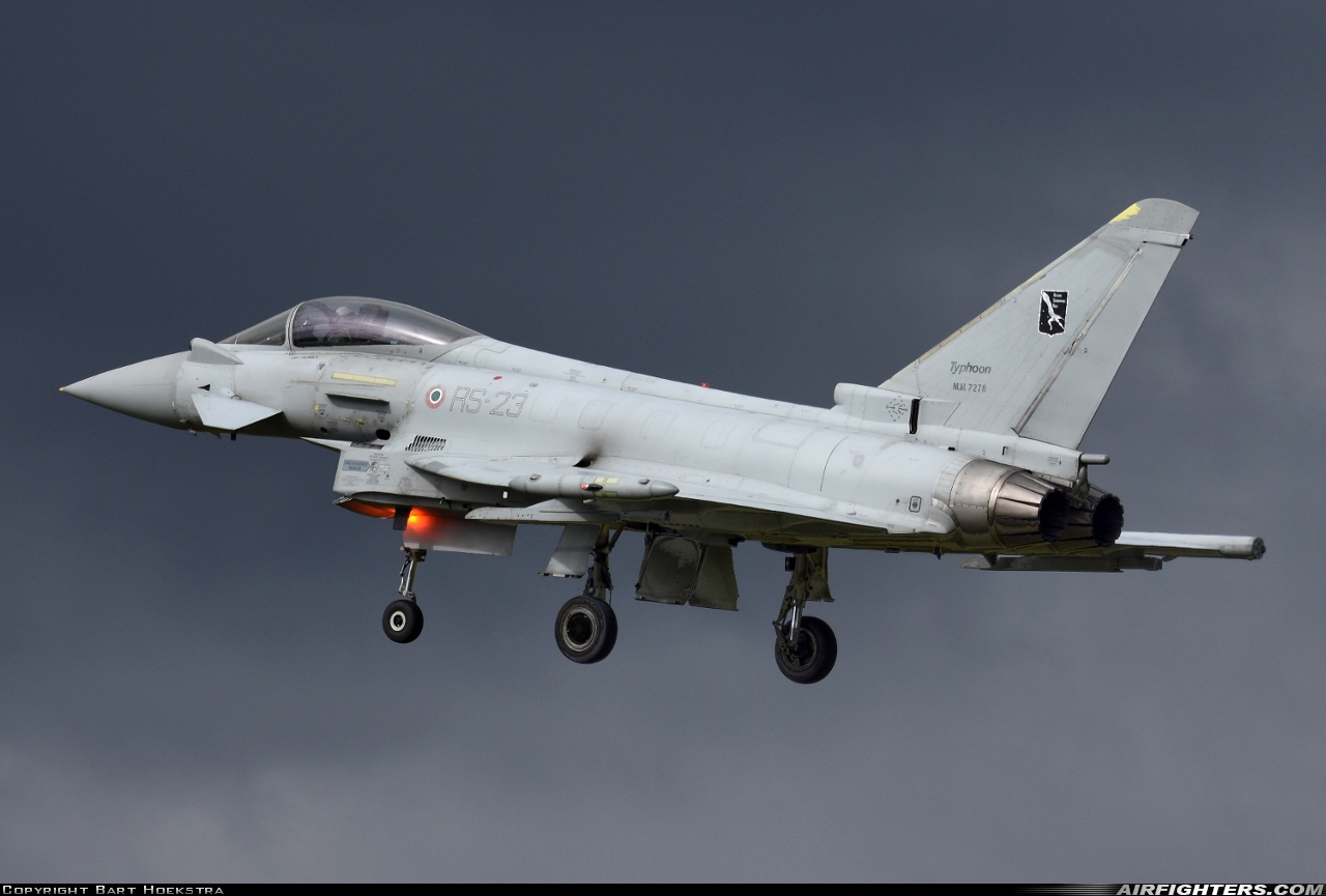 Italy - Air Force Eurofighter F-2000A Typhoon (EF-2000S) MM7278 at Ostrava - Mosnov (OSR / LKMT), Czech Republic
