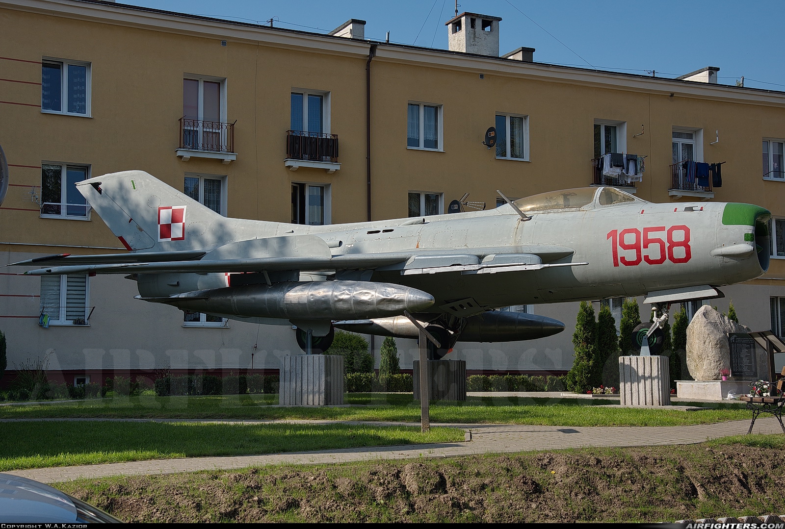Poland - Air Force Mikoyan-Gurevich MiG-19PM 908 at Slupsk-Redzikowo (EPSK), Poland