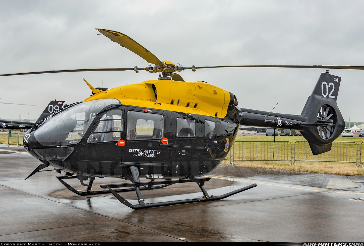 UK - Air Force Eurocopter Jupiter HT1 ZM502 at Fairford (FFD / EGVA), UK