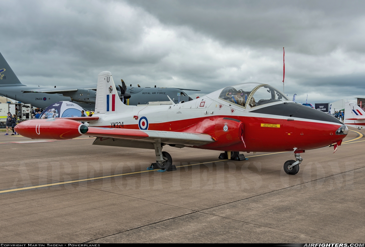 Private BAC Jet Provost T5 G-BWSG at Fairford (FFD / EGVA), UK