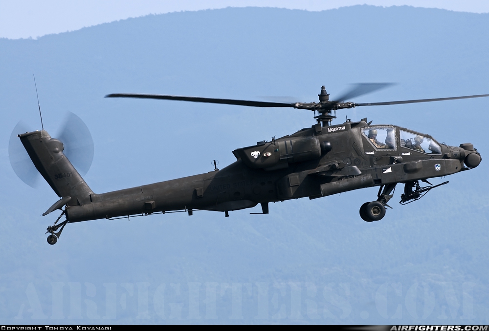 USA - Army McDonnell Douglas AH-64D Apache Longbow 03-05401 at Takigahara (RJAT), Japan
