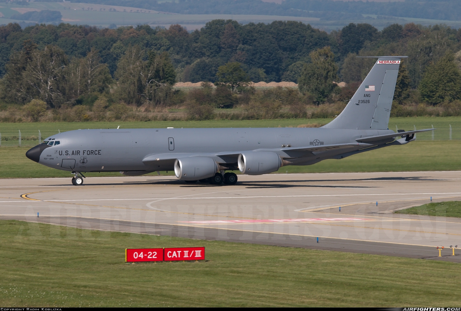 USA - Air Force Boeing KC-135R Stratotanker (717-148) 62-3526 at Ostrava - Mosnov (OSR / LKMT), Czech Republic