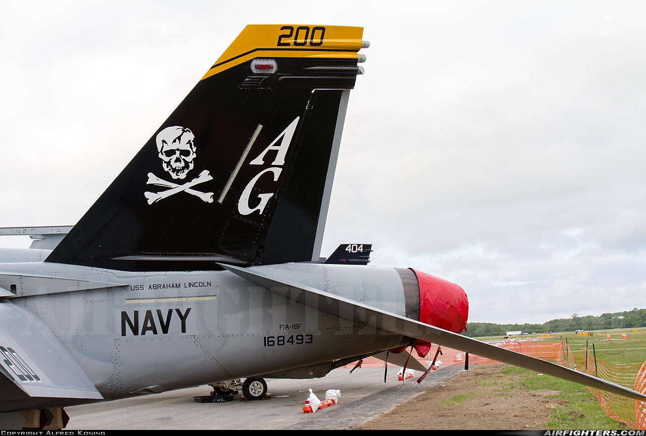 USA - Navy Boeing F/A-18F Super Hornet 168493 at Virginia Beach - Oceana NAS / Apollo Soucek Field (NTU / KNTU), USA