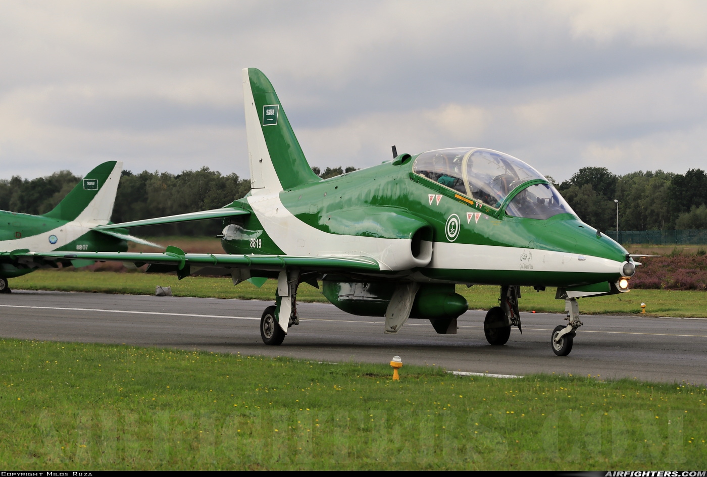 Saudi Arabia - Air Force British Aerospace Hawk Mk.65A 8819 at Kleine Brogel (EBBL), Belgium