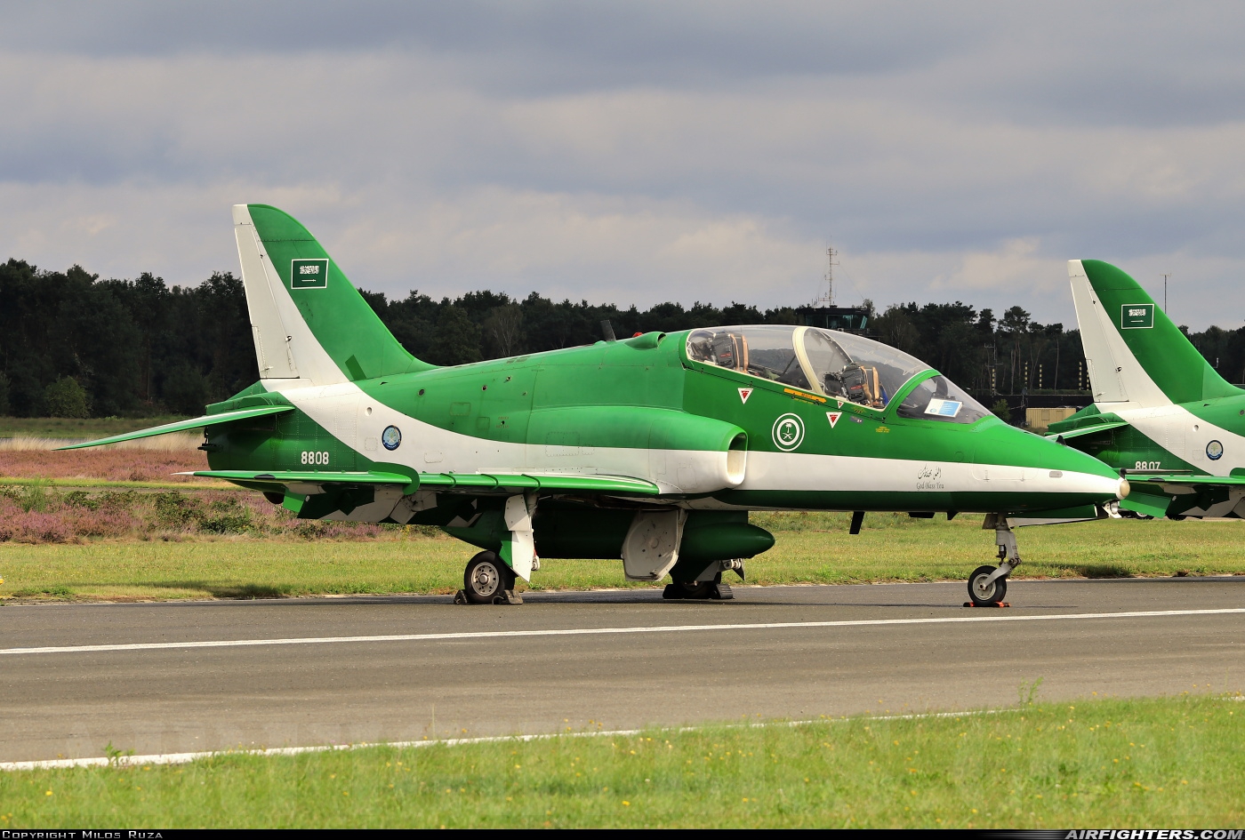 Saudi Arabia - Air Force British Aerospace Hawk Mk.65 8808 at Kleine Brogel (EBBL), Belgium