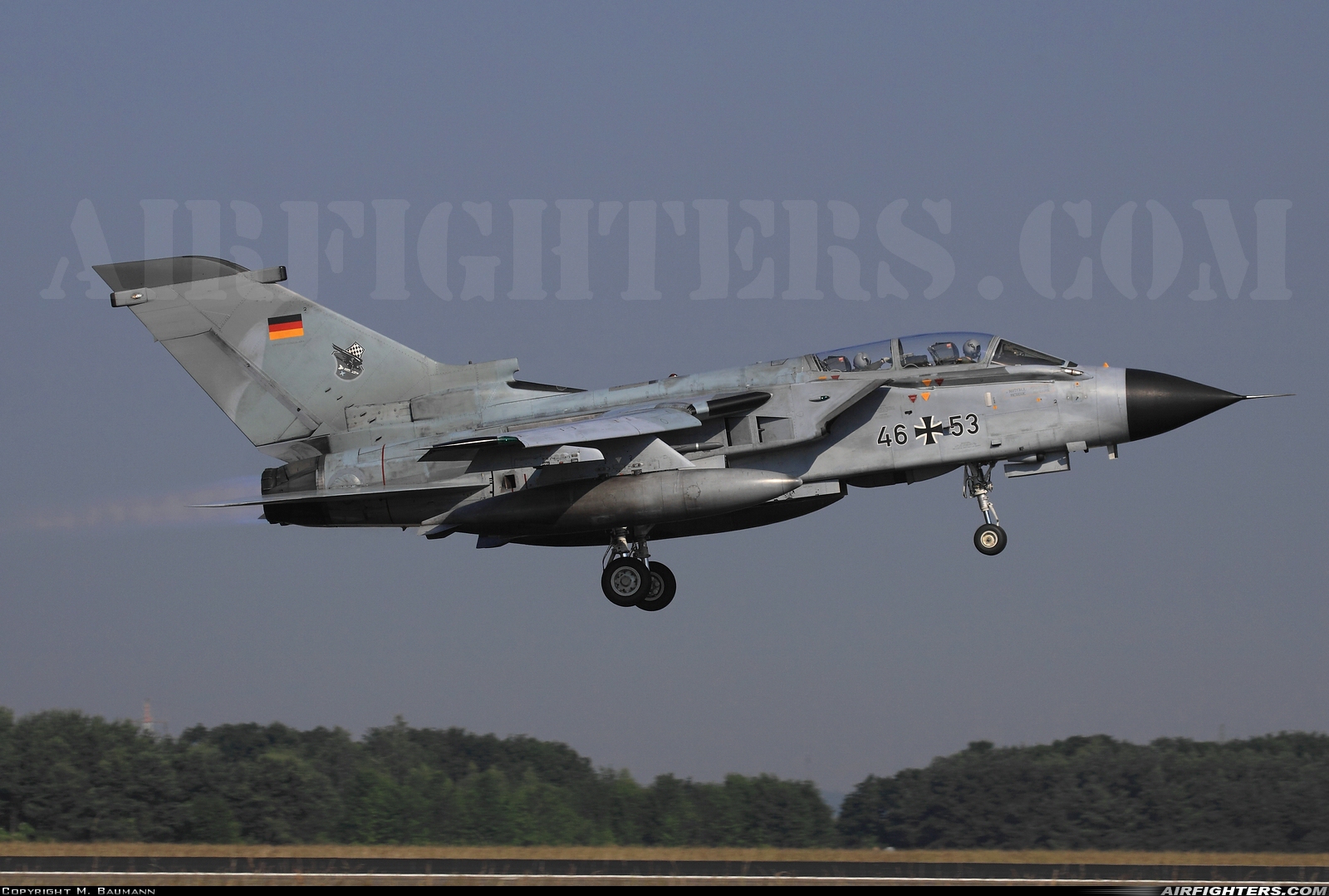 Germany - Air Force Panavia Tornado ECR 46+53 at Lechfeld (ETSL), Germany