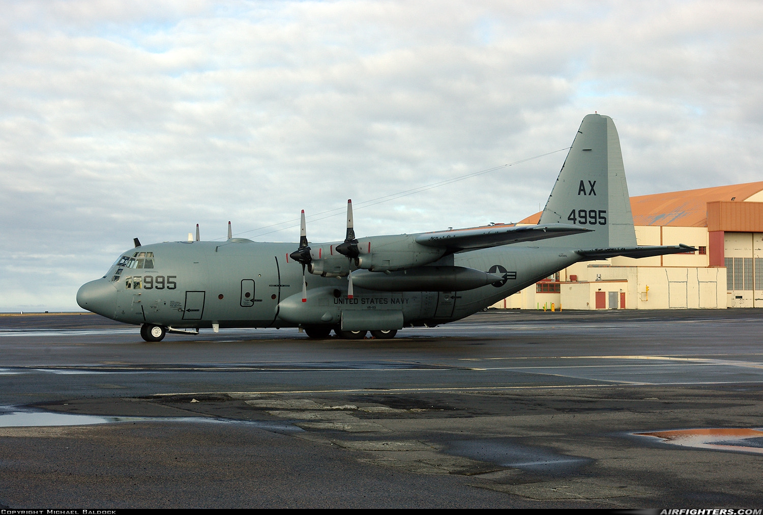 USA - Navy Lockheed C-130T Hercules (L-382) 164995 at Keflavik (KEF / BIKF), Iceland