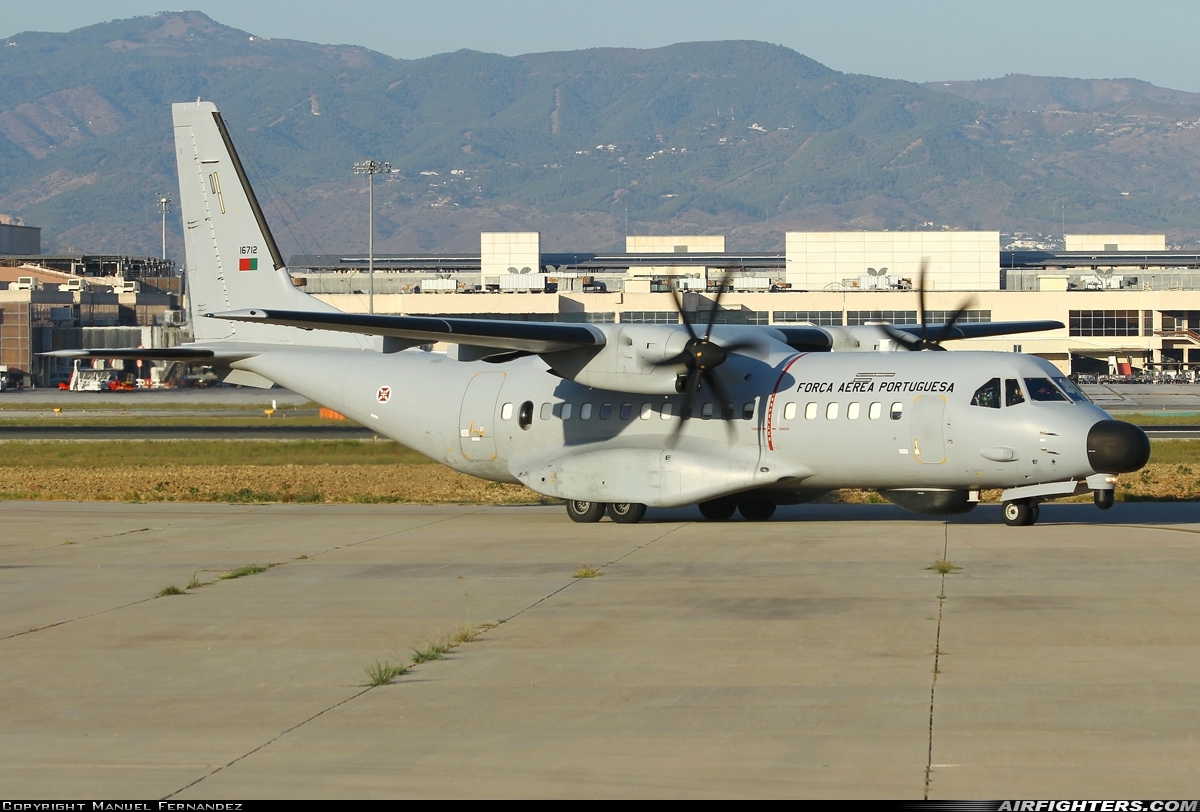 Portugal - Air Force CASA C-295MPA Persuader 16712 at Malaga (AGP / LEMG), Spain
