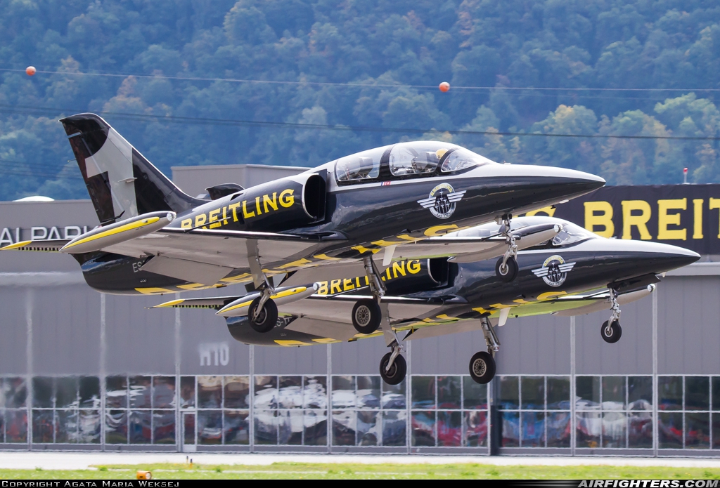 Private - Breitling Jet Team Aero L-39C Albatros ES-YLI at Sion (- Sitten) (SIR / LSGS / LSMS), Switzerland