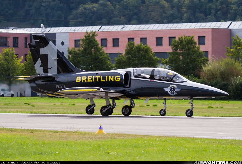 Private - Breitling Jet Team Aero L-39C Albatros ES-YLN at Sion (- Sitten) (SIR / LSGS / LSMS), Switzerland