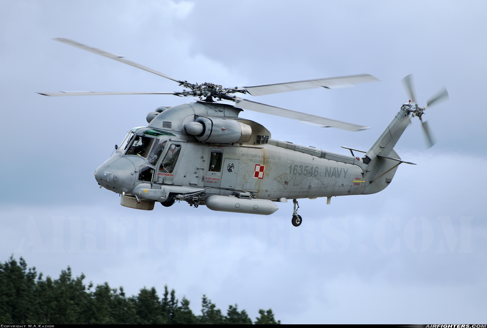 Poland - Navy Kaman SH-2G Super Seasprite (K-894) 163546 at Miroslawiec (EPMI), Poland