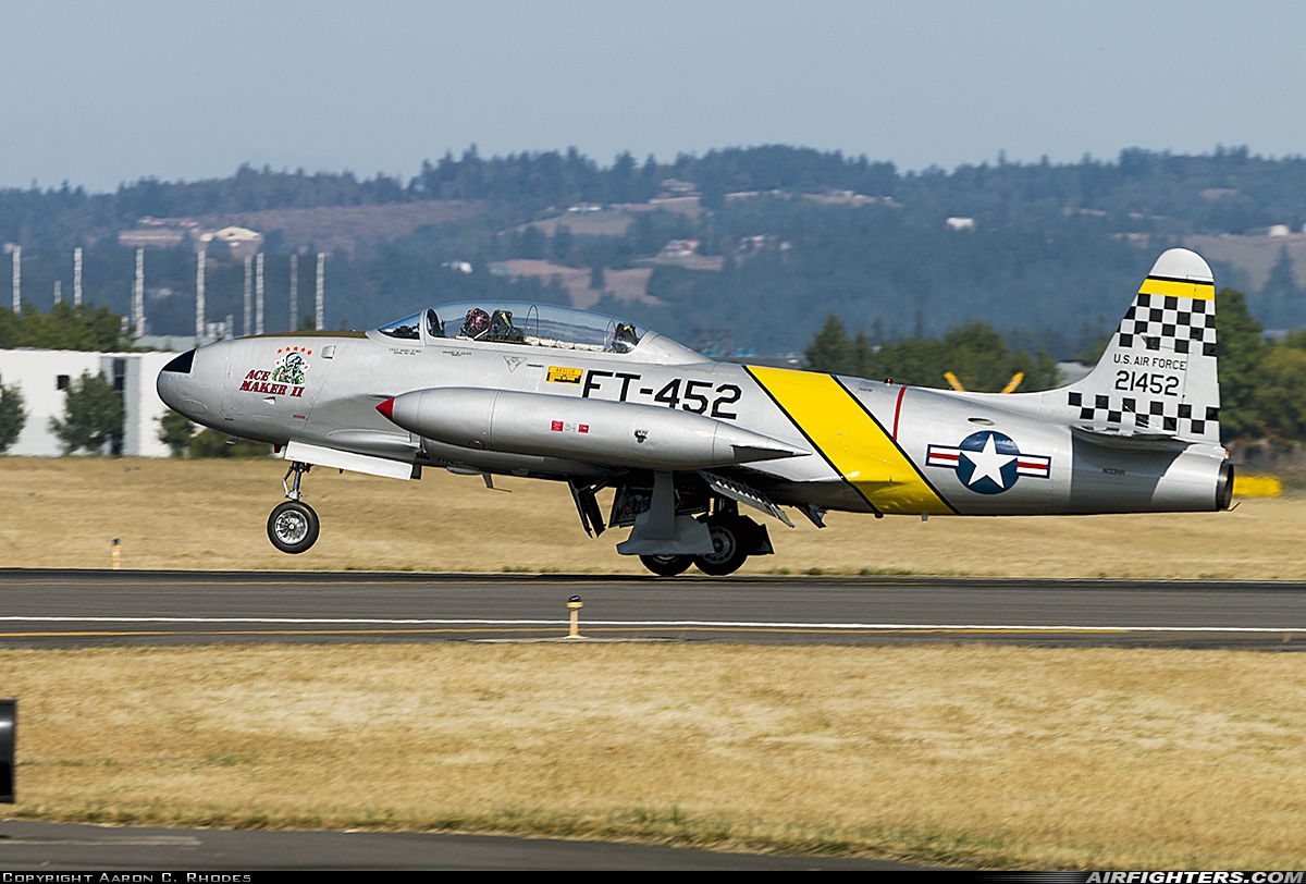 Private - Ace Maker Aviation, LLC Canadair CT-133 Silver Star 3 (T-33AN) N133HH at Portland - Portland-Hillsboro (HIO), USA