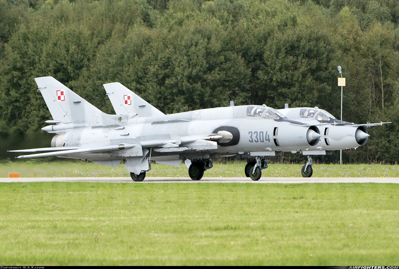 Poland - Air Force Sukhoi Su-22M4 Fitter-K 3304 at Miroslawiec (EPMI), Poland