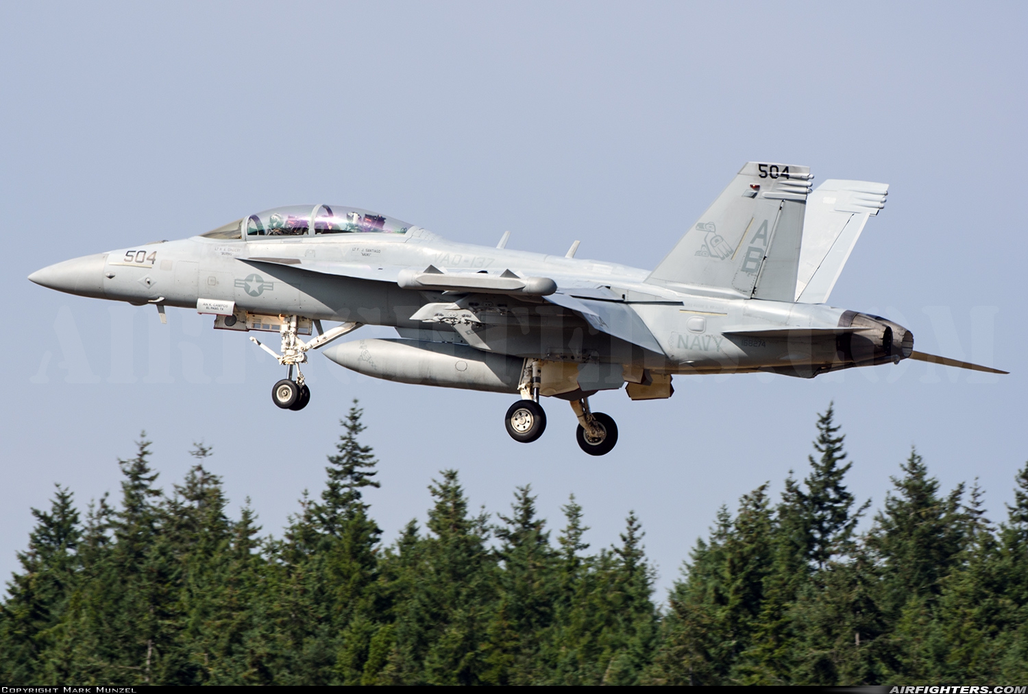 USA - Navy Boeing EA-18G Growler 168274 at Oak Harbor - Whidbey Island NAS / Ault Field (NUW), USA
