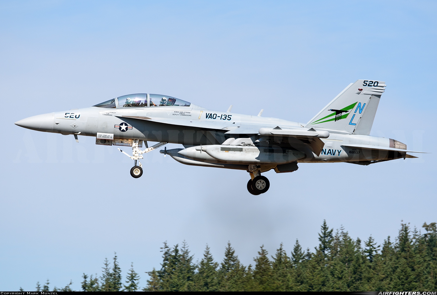 USA - Navy Boeing EA-18G Growler 168937 at Oak Harbor - Whidbey Island NAS / Ault Field (NUW), USA