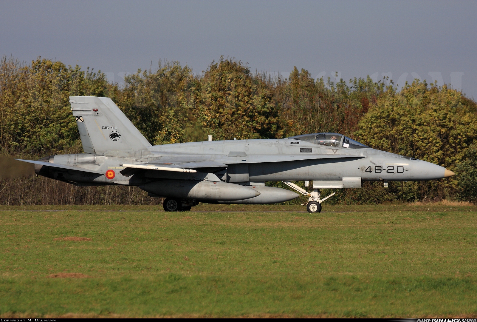 Spain - Air Force McDonnell Douglas F/A-18A+ Hornet C.15-92 at Florennes (EBFS), Belgium