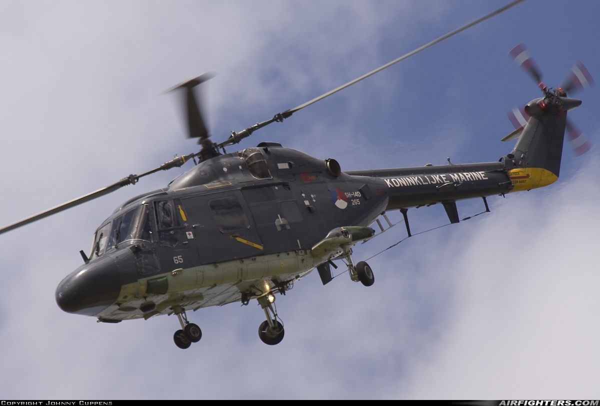 Netherlands - Navy Westland WG-13 Lynx SH-14D 265 at Florennes (EBFS), Belgium