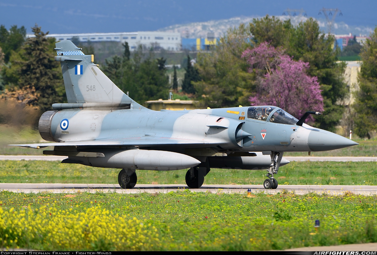 Greece - Air Force Dassault Mirage 2000-5EG 548 at Tanagra (LGTG), Greece