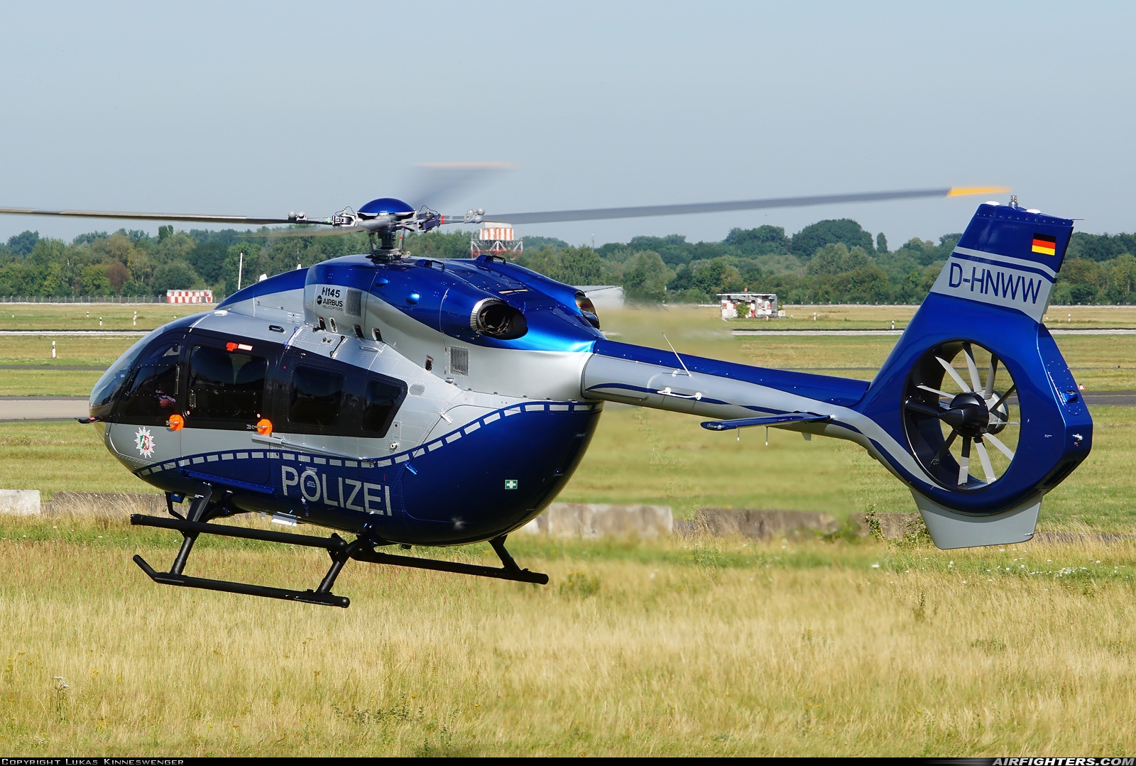 Germany - Bundespolizei Eurocopter EC-145T2 D-HNWW at Dusseldorf - Int. (Rhein-Ruhr / Lohausen) (DUS / EDDL), Germany