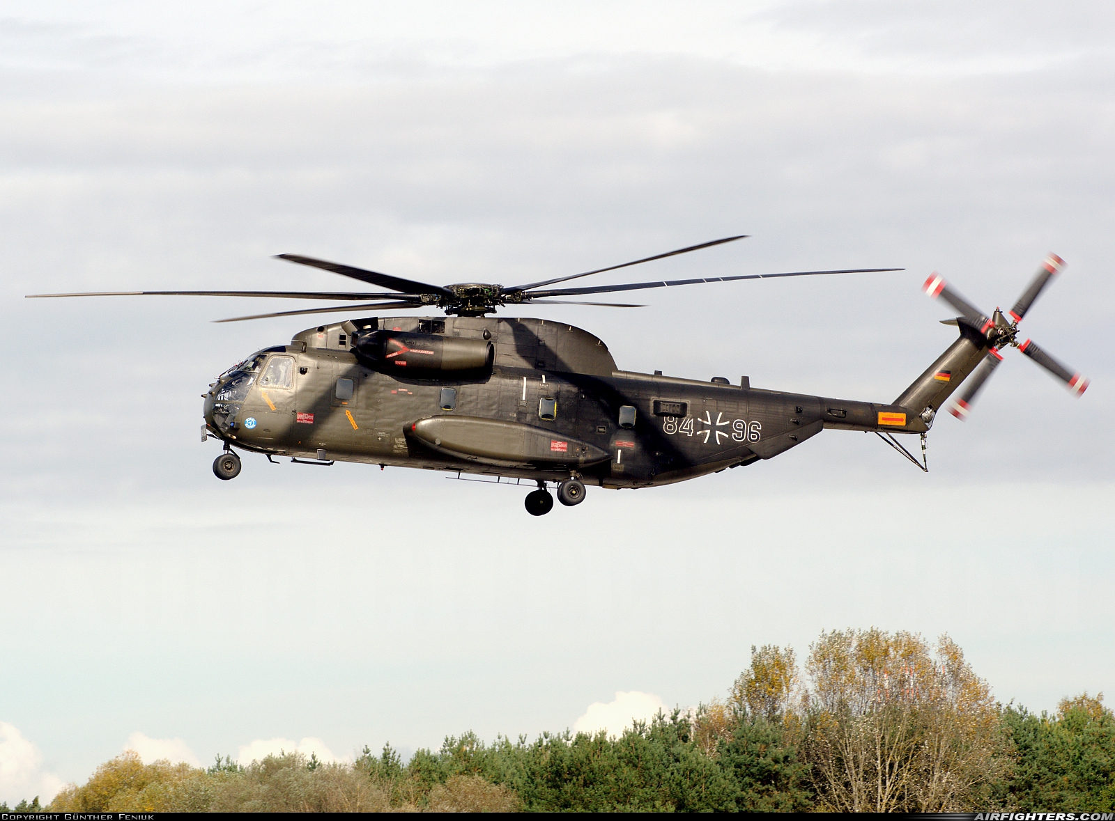 Germany - Air Force Sikorsky CH-53G (S-65) 84+96 at Ingolstadt - Manching (ETSI), Germany