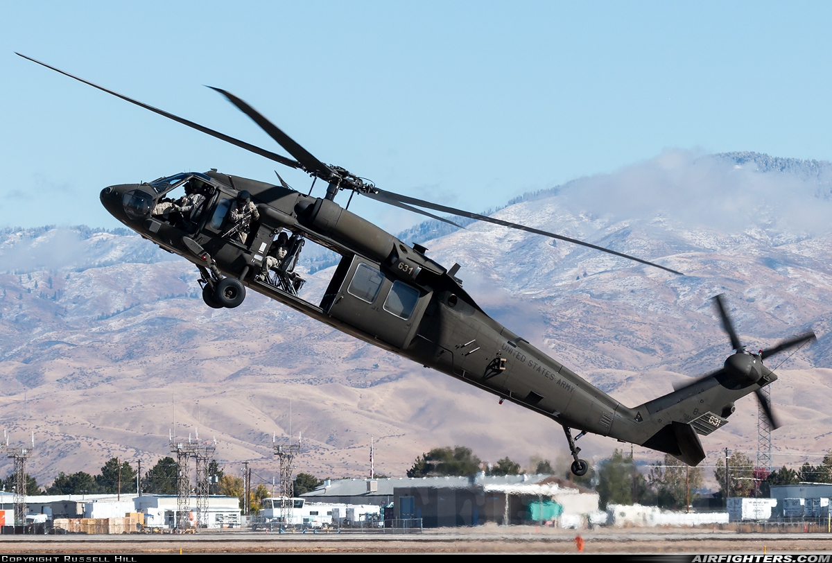 USA - Army Sikorsky UH-60L Black Hawk (S-70A) 95-26631 at Boise - Air Terminal / Gowen Field (Municipal) (BOI / KBOI), USA