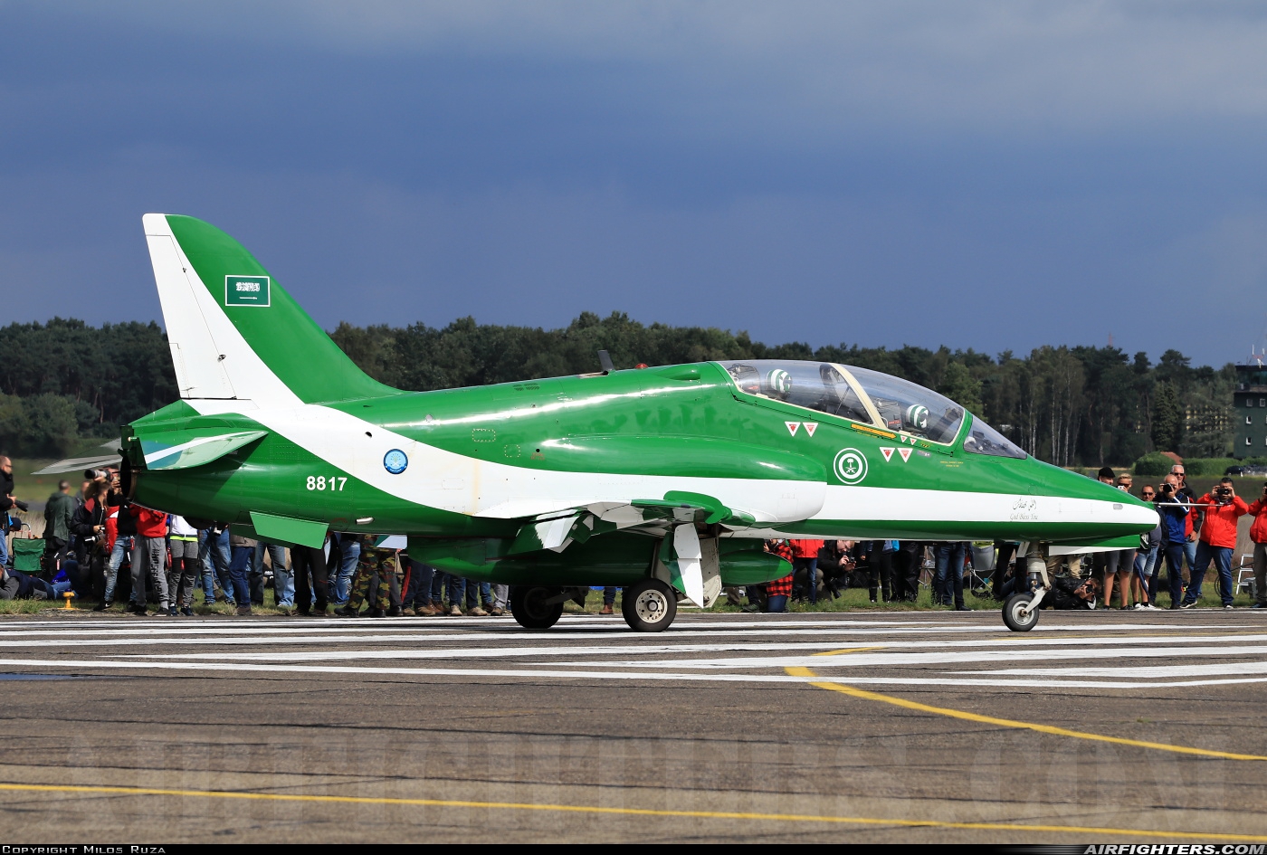 Saudi Arabia - Air Force British Aerospace Hawk Mk.65A 8817 at Kleine Brogel (EBBL), Belgium