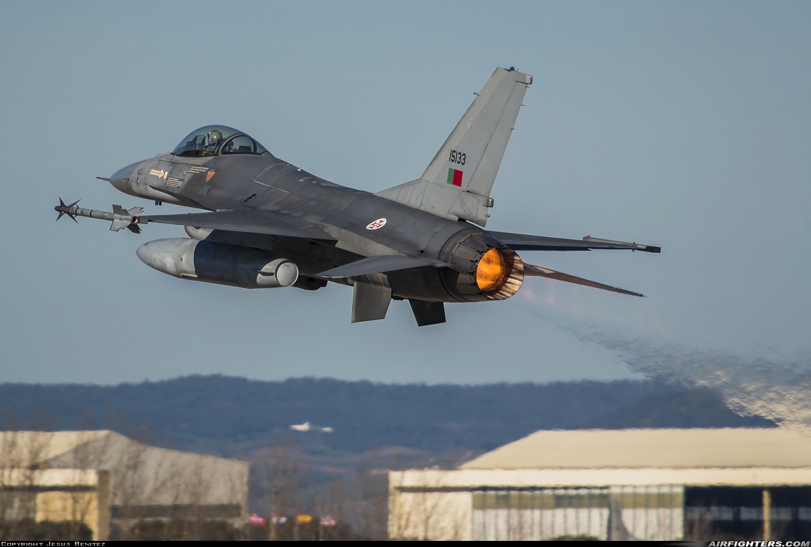 Portugal - Air Force General Dynamics F-16AM Fighting Falcon 15133 at Beja (BA11) (LPBJ), Portugal