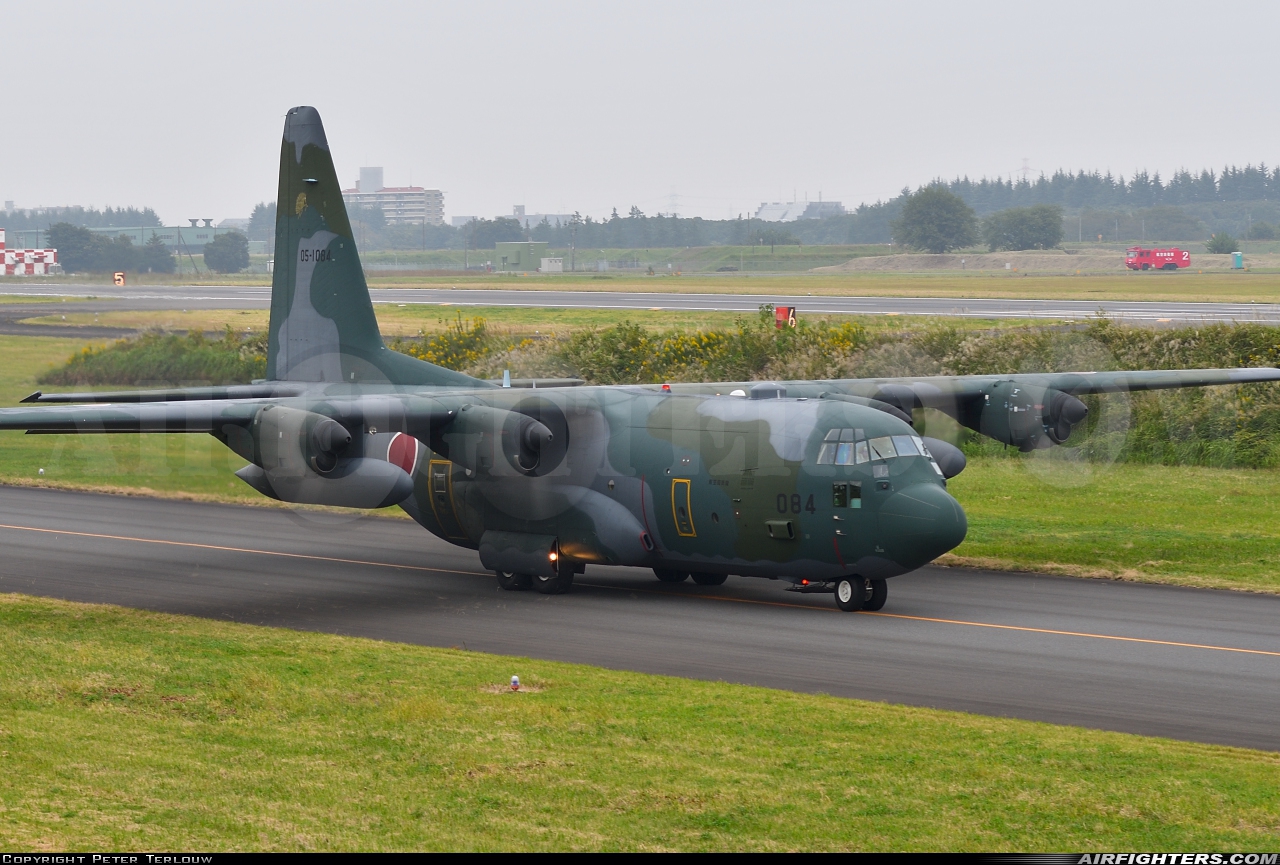 Japan - Air Force Lockheed C-130H Hercules (L-382) 05-1084 at Iruma (RJTJ), Japan