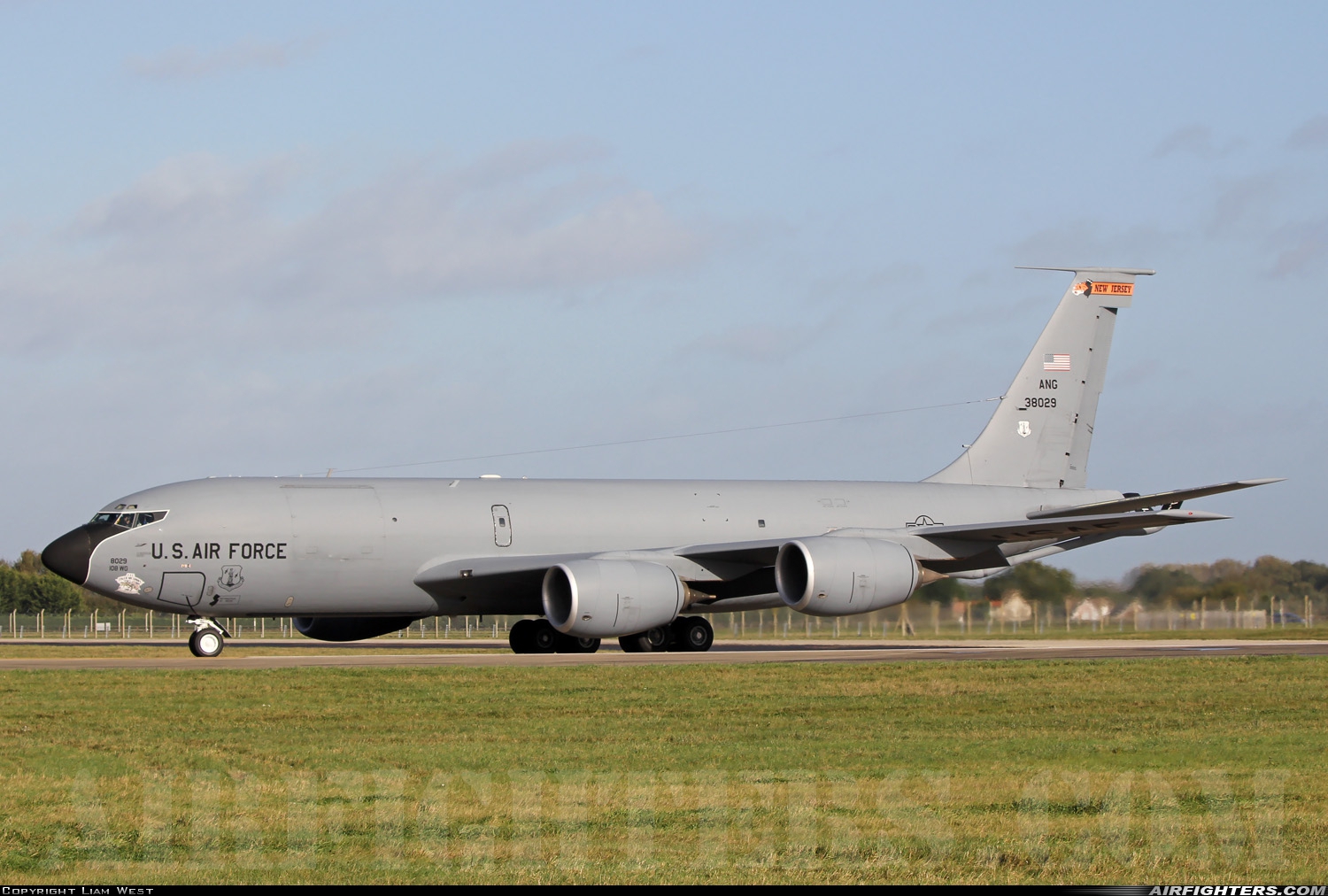 USA - Air Force Boeing KC-135R Stratotanker (717-148) 63-8029 at Mildenhall (MHZ / GXH / EGUN), UK