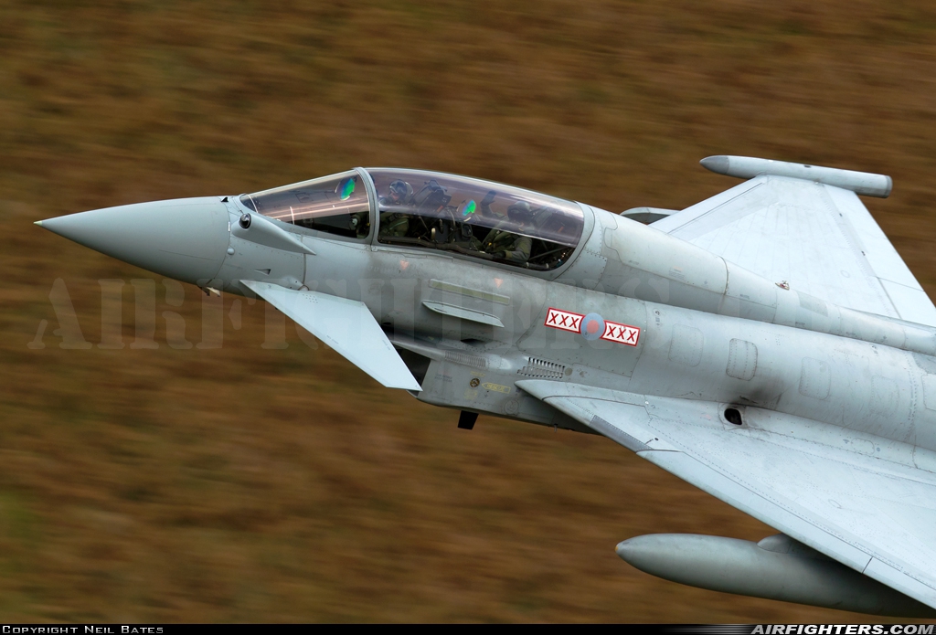 UK - Air Force Eurofighter Typhoon T3 ZJ810 at Off-Airport - Machynlleth Loop Area, UK
