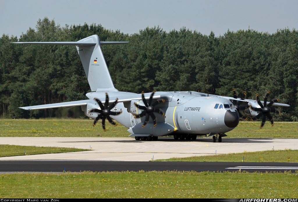 Germany - Air Force Airbus A400M-180 Atlas 54+10 at Eindhoven (- Welschap) (EIN / EHEH), Netherlands