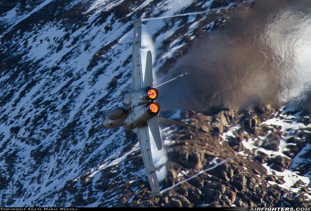 Switzerland - Air Force McDonnell Douglas F/A-18C Hornet J-5006 at Off-Airport - Axalp, Switzerland