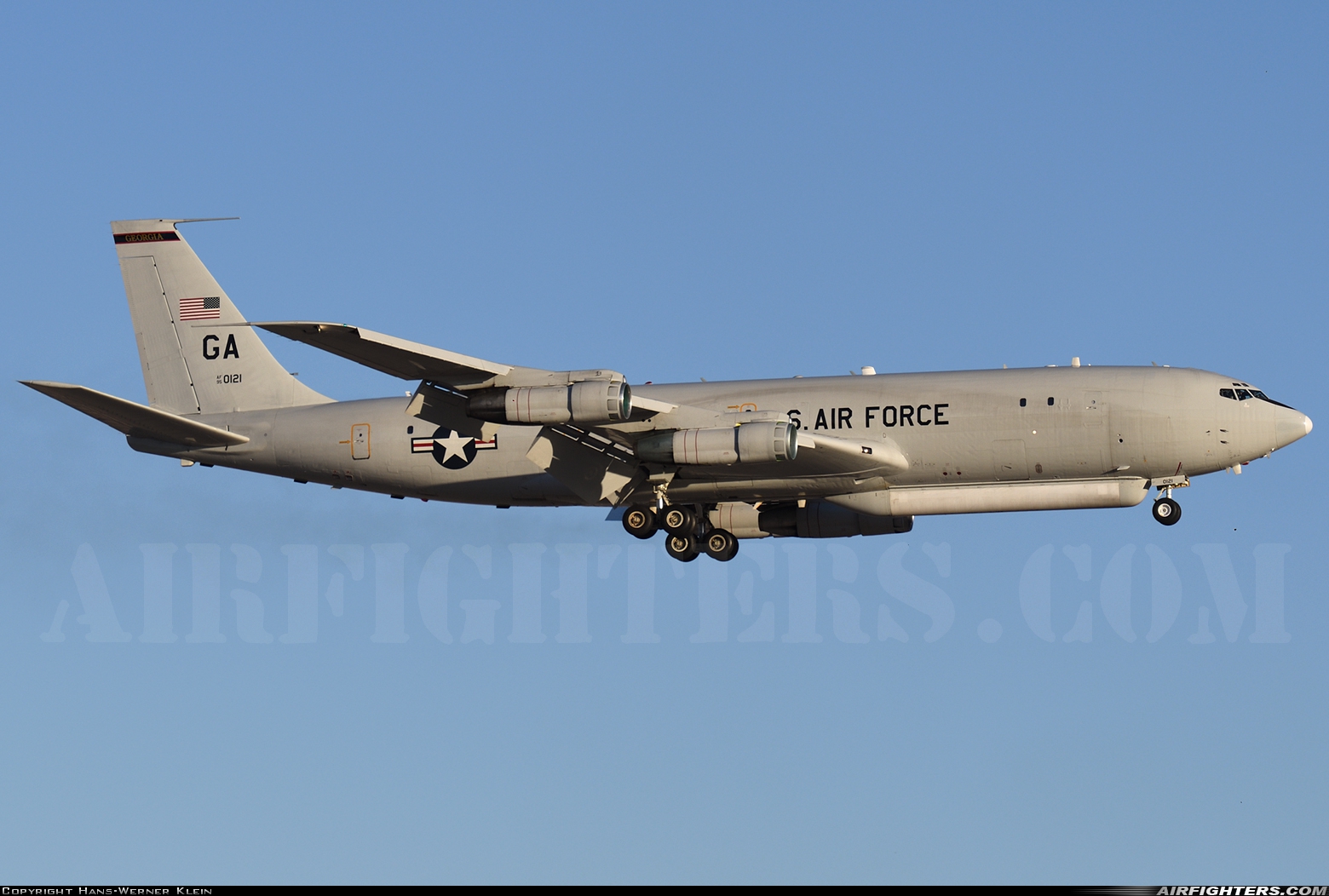USA - Air Force Boeing E-8C Joint Stars 95-0121 at Yuma - MCAS / Int. (NYL / KNYL), USA