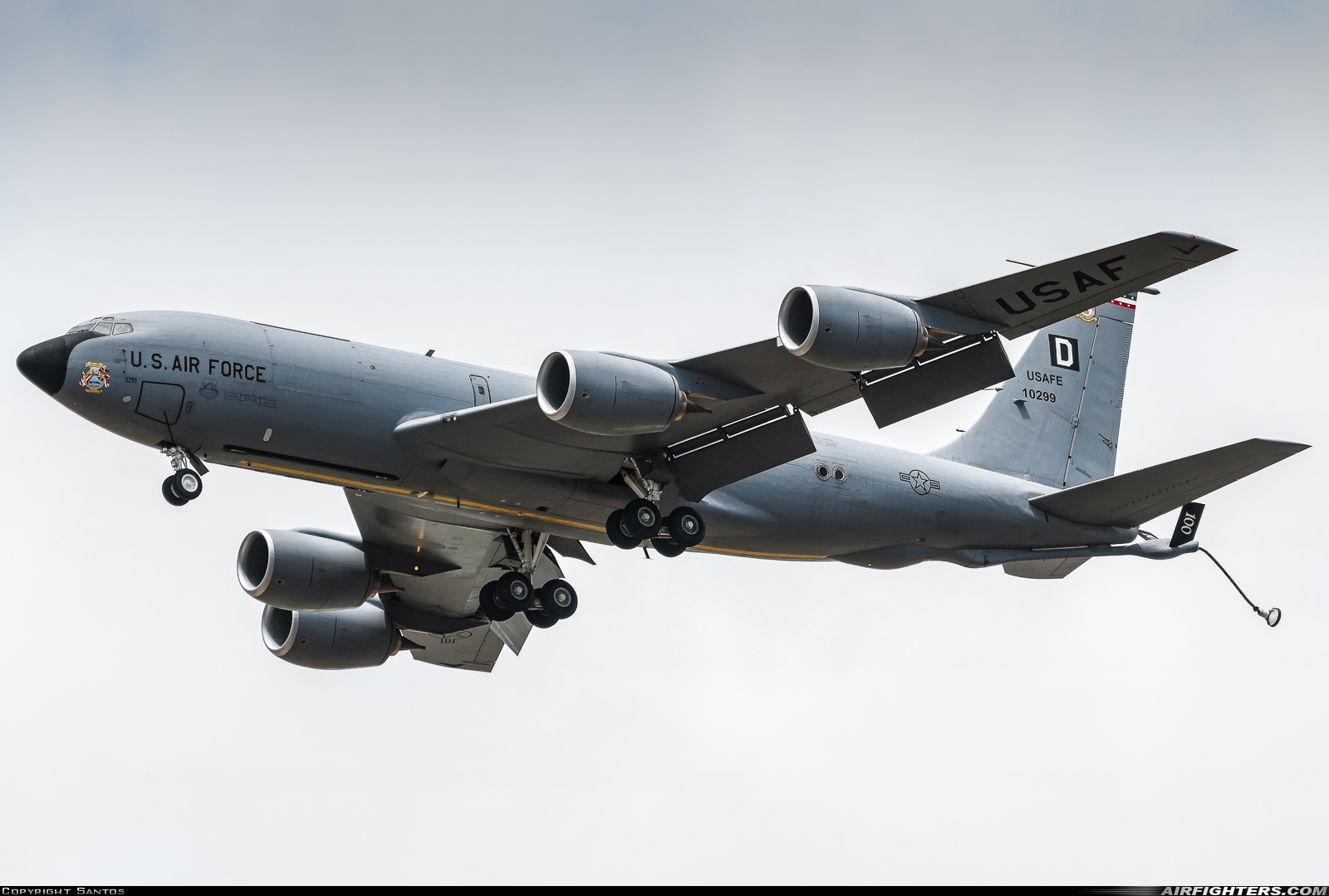 USA - Air Force Boeing KC-135R Stratotanker (717-148) 61-0299 at Rota (LERT), Spain