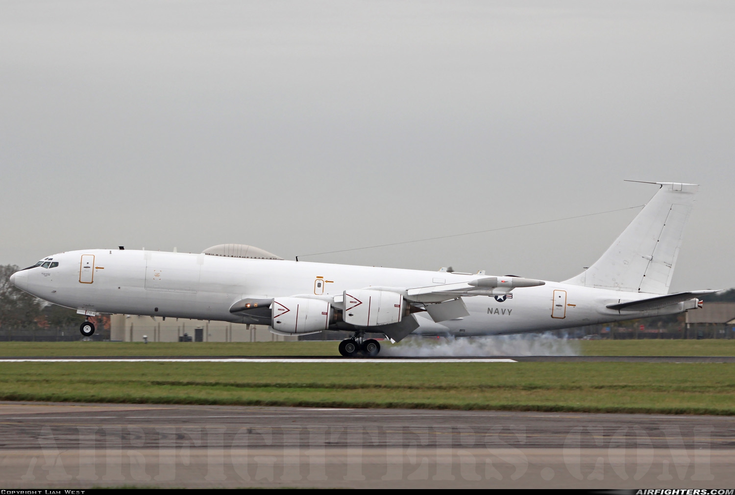 USA - Navy Boeing E-6B Mercury (707-300) 162784 at Mildenhall (MHZ / GXH / EGUN), UK